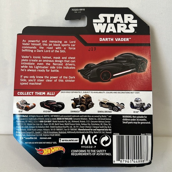 NWT Star Wars Hot Wheels Bundle - Picture 8 of 9